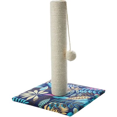 Croci Multi-Cat Tree with Leaves - Cat Scratcher Croci Multi-Cat Tree with Leaves - Cat Scratcher