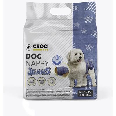 Croci C6028224 Mutandine assorbenti per cani, confezione da 12 Croci C6028224 Mutandine assorbenti per cani, confezione da 12