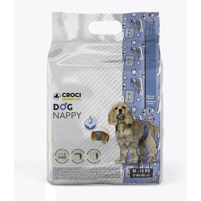 Croci Dog Diaper - High Absorbency - Secure Fit - Dog Diaper Croci Dog Diaper - High Absorbency - Secure Fit - Dog Diaper