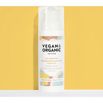 Vegan & Organic 8023233113059 Maschera viso - Pelle sensibile rigenerante Vegan & Organic 8023233113059 Maschera viso - Pelle sensibile rigenerante