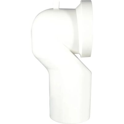 Ideal Standard J112267 - Codo de PVC de 90 grados - Accesorios para inodoro Ideal Standard J112267 - Codo de PVC de 90 grados - Accesorios para inodoro