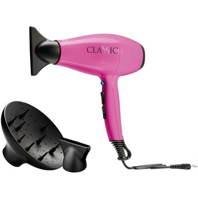 GA.MA Classic Hajvasaló - Fucsia - 2200W - Gyors és Csendes GA.MA Classic Hajvasaló - Fucsia - 2200W - Gyors és Csendes