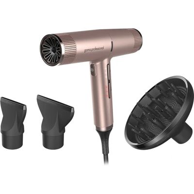 GA.MA Pink Haartrockner - 2200W, Ionentechnologie, Kompakt GA.MA Pink Haartrockner - 2200W, Ionentechnologie, Kompakt