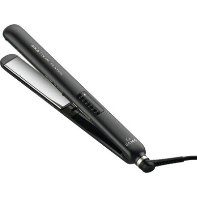 GA.MA GI2510 Haarglätter - Doppelte Platten, 230°C, Schwarz GA.MA GI2510 Haarglätter - Doppelte Platten, 230°C, Schwarz