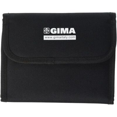 GIMA Medical Instrument Kit - Compact, Holds 12, Black GIMA Medical Instrument Kit - Compact, Holds 12, Black