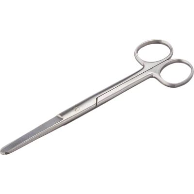 Tesouras cirúrgicas GIMA - 16 cm Aço inoxidável, retas, pontas arredondadas Tesouras cirúrgicas GIMA - 16 cm Aço inoxidável, retas, pontas arredondadas