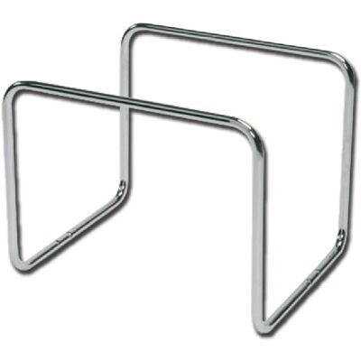 GIMA Soporte Plegable para Cama - Estructura en Acero Cromado, Fabricado en Italia GIMA Soporte Plegable para Cama - Estructura en Acero Cromado, Fabricado en Italia