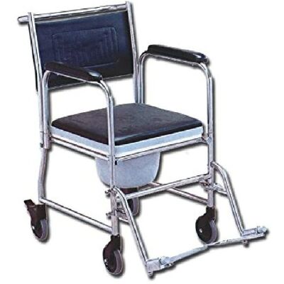 GIMA FS-691S Bad- und Toilettensitz - Chrom - 100kg GIMA FS-691S Bad- und Toilettensitz - Chrom - 100kg
