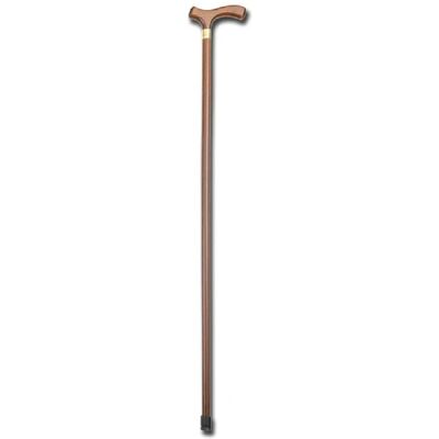 Bastón de madera Raffaello GIMA - Manico en T - Marrón - 92cm Bastón de madera Raffaello GIMA - Manico en T - Marrón - 92cm