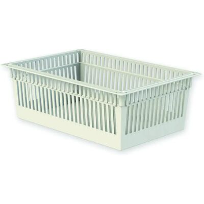 GIMA - CESTELLO ISO APERTO - Grigio - 600x400x200 mm - Storage Tray GIMA - CESTELLO ISO APERTO - Grigio - 600x400x200 mm - Storage Tray