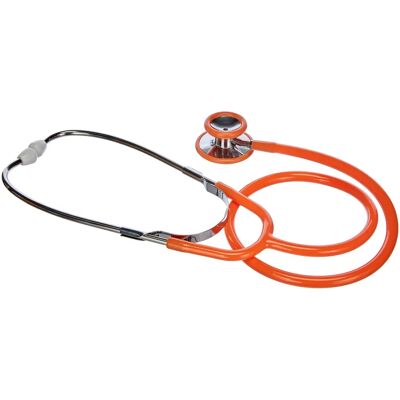 GIMA Wan Stéthoscope Double Pédiatrique - Orange - Publicité GIMA Wan Stéthoscope Double Pédiatrique - Orange - Publicité