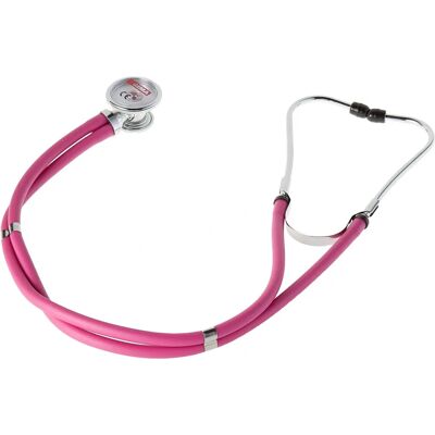 Stéthoscope Interniste Fuchsia GIMA - Outil Médical - Publicité Stéthoscope Interniste Fuchsia GIMA - Outil Médical - Publicité