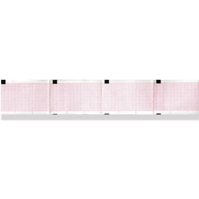 Gima - OP111TE - 50x75 mm - Griglia arancione - Pacco carta ECG Gima - OP111TE - 50x75 mm - Griglia arancione - Pacco carta ECG