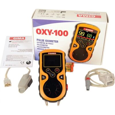 Gima Pulsioxímetro Oxy-100 - Oxímetro de pulso Gima Pulsioxímetro Oxy-100 - Oxímetro de pulso