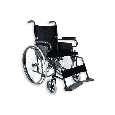 Silla de ruedas Gima 43220 - Plegable, 46cm asiento Silla de ruedas Gima 43220 - Plegable, 46cm asiento