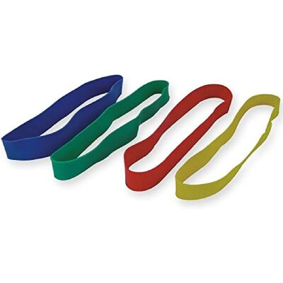 Gima Modello 47040 Set di Bande di Resistenza - Attrezzature per Esercizio Gima Modello 47040 Set di Bande di Resistenza - Attrezzature per Esercizio