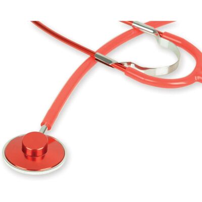 GIMA 51001 Stéthoscope acoustique - Lyre en laiton rouge - Publicité GIMA 51001 Stéthoscope acoustique - Lyre en laiton rouge - Publicité