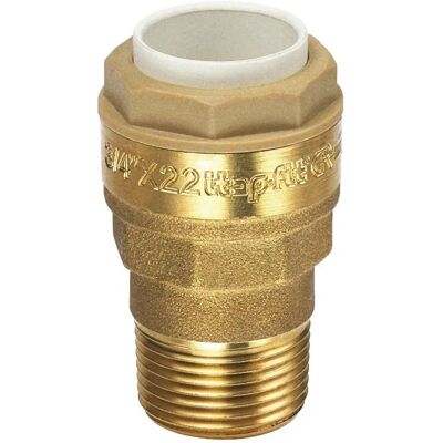 Itap - Raccord rapide 3/4'' cuivre PEX 22mm - Raccord de tuyau - Publicité Itap - Raccord rapide 3/4'' cuivre PEX 22mm - Raccord de tuyau - Publicité