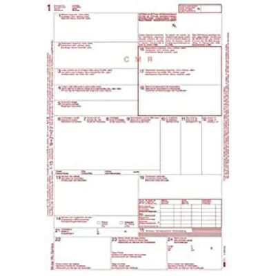 EdiPro CMR Brev - Internationellt fordonsdokument, 5 kopior EdiPro CMR Brev - Internationellt fordonsdokument, 5 kopior