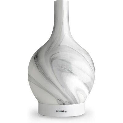 Diffusore di Aroma Innoliving INN-773W - Ultrasuoni, 150ml, Vetro Marmo, Bianco Diffusore di Aroma Innoliving INN-773W - Ultrasuoni, 150ml, Vetro Marmo, Bianco