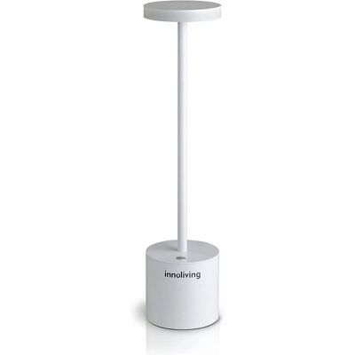 Innoliving Inn-094 Lampe de table LED blanche - Publicité Innoliving Inn-094 Lampe de table LED blanche - Publicité