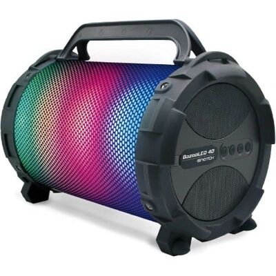 iSNATCH BazooLED 40 - Negro - Bluetooth 3.0 - Sistema de altavoz portátil iSNATCH BazooLED 40 - Negro - Bluetooth 3.0 - Sistema de altavoz portátil