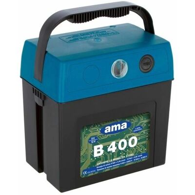 Ama B400 Elettrostimatore Recinto - Piccolo Pascolo, Batteria Ama B400 Elettrostimatore Recinto - Piccolo Pascolo, Batteria