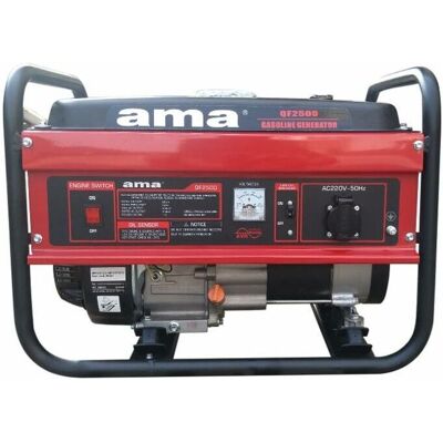 AMA QF2000 - Kompakter 2,2 kW Generator - Monofasig, Elektrischer Start AMA QF2000 - Kompakter 2,2 kW Generator - Monofasig, Elektrischer Start