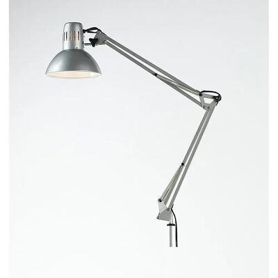 PERENZ - Lampada da Scrivania Arc Moderna Argento - E27 PERENZ - Lampada da Scrivania Arc Moderna Argento - E27