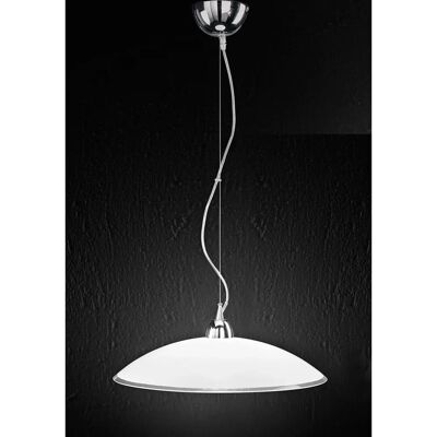 Perenz Lampada Sospensione Moderna Vetro Bianco Regolabile 120cm Perenz Lampada Sospensione Moderna Vetro Bianco Regolabile 120cm