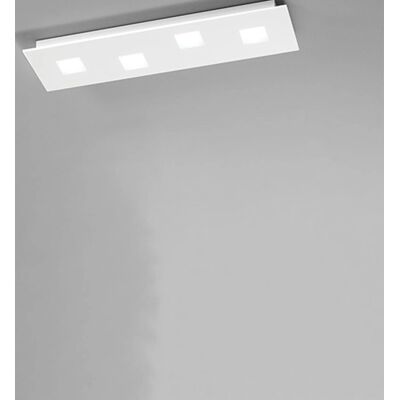 PERENZ ILLUMINA Lampada Da Soffitto in Metallo Bianco - Lampada Da Soffitto PERENZ ILLUMINA Lampada Da Soffitto in Metallo Bianco - Lampada Da Soffitto