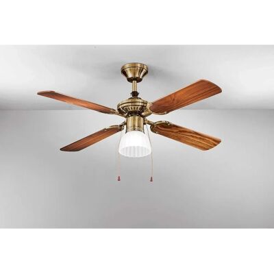 Ventilador de Techo Perenz 105cm con Luz - 4 Aspas, 3 Velocidades Ventilador de Techo Perenz 105cm con Luz - 4 Aspas, 3 Velocidades