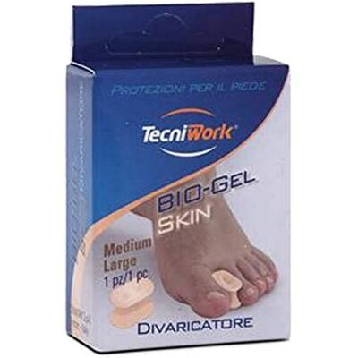 Separatore Piedi Tecniwork Spa - Allineamento alluce - Riutilizzabile Separatore Piedi Tecniwork Spa - Allineamento alluce - Riutilizzabile