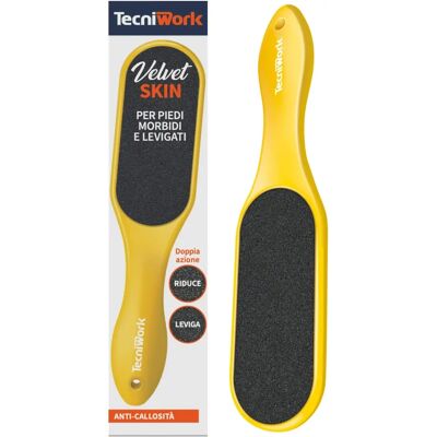 Tecniwork Spa Rasp Velvet Skin Giallo - Pedicure raspa Tecniwork Spa Rasp Velvet Skin Giallo - Pedicure raspa