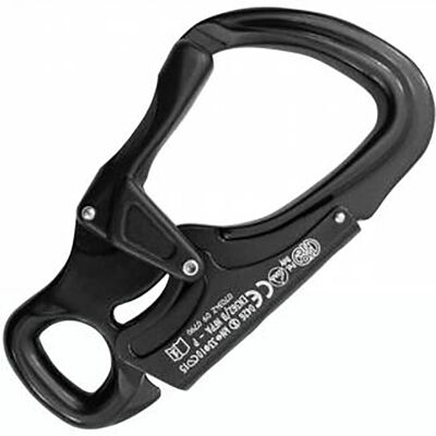 Mosquetón KONG Tango - Negro - Mosquetón para Vía Ferrata y Parques de Aventura Mosquetón KONG Tango - Negro - Mosquetón para Vía Ferrata y Parques de Aventura