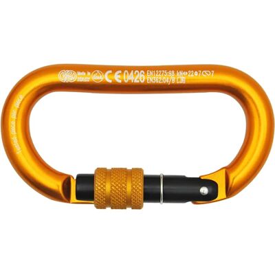 KONG Ovaal Alu Classic Karabiner - Karabiner, Aluminium, Vergrendelingssysteem KONG Ovaal Alu Classic Karabiner - Karabiner, Aluminium, Vergrendelingssysteem