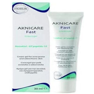 Synchroline Aknicare Fast Gel - Tratament pentru acnee pentru piele sensibilă Synchroline Aknicare Fast Gel - Tratament pentru acnee pentru piele sensibilă