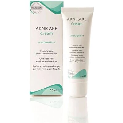 Crema Aknicare de Synchroline - Controlul acneei seboreice - 50ml Crema Aknicare de Synchroline - Controlul acneei seboreice - 50ml