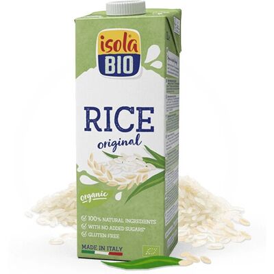 Bevanda di Riso Isola Bio Biologica - Vegana Senza Glutine - 1L Bevanda di Riso Isola Bio Biologica - Vegana Senza Glutine - 1L