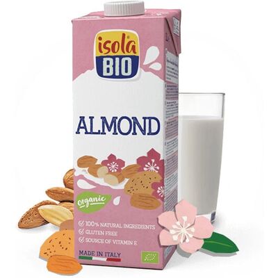 Isola Bio Bevanda di Mandorle Bio 1L - Latte di Mandorla Isola Bio Bevanda di Mandorle Bio 1L - Latte di Mandorla