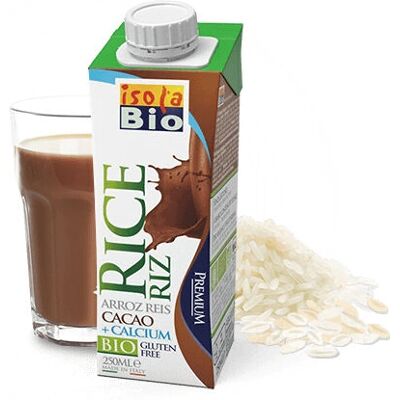 Isola Bio Bebida de Arroz con Cacao y Calcio - Bebida Isola Bio Bebida de Arroz con Cacao y Calcio - Bebida