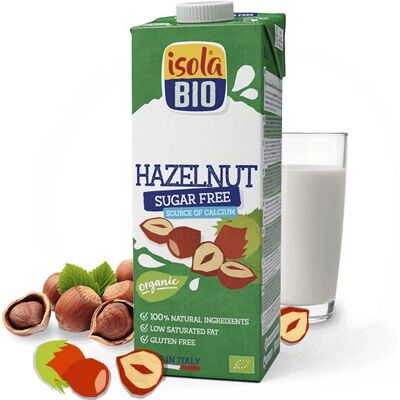 Isola Bio Bebida de Avellanas - Sabor a Avellana Orgánico - Bebida de Avellanas Isola Bio Bebida de Avellanas - Sabor a Avellana Orgánico - Bebida de Avellanas