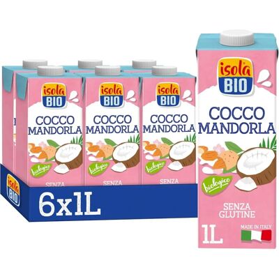Bebida de coco con almendra bio - Orgánico, Vegano, Bajo en grasa Bebida de coco con almendra bio - Orgánico, Vegano, Bajo en grasa