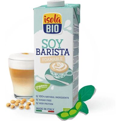 Isola Bio Soja Barista-Getränk - Glutenfrei, 1L Isola Bio Soja Barista-Getränk - Glutenfrei, 1L