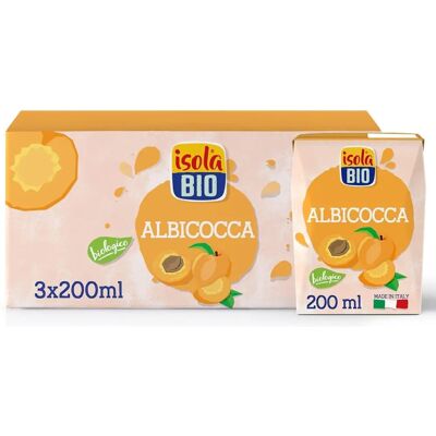 Isola Bio Zumo de Albaricoque Orgánico - 3 x 200ml - Zumo Isola Bio Zumo de Albaricoque Orgánico - 3 x 200ml - Zumo