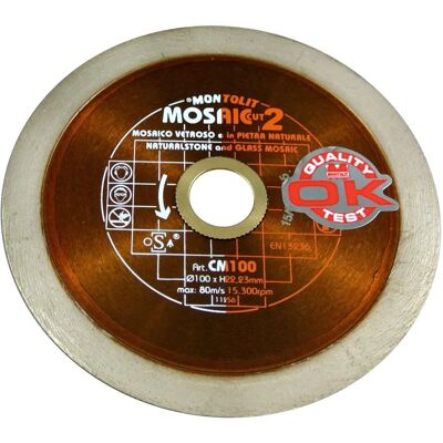 Montolit CM100 Disco de Diamante - Mosaico y Cerámica Fina Montolit CM100 Disco de Diamante - Mosaico y Cerámica Fina