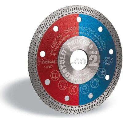 Montolit CG115 Lame diamantée - Grès cérame - Publicité Montolit CG115 Lame diamantée - Grès cérame - Publicité