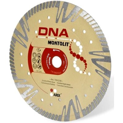 Montolit disco de diamante 230 mm para granito y piedras duras - Alta durabilidad Montolit disco de diamante 230 mm para granito y piedras duras - Alta durabilidad