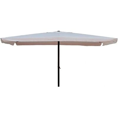 Sombrilla rectangular Garden Friend - Marco de acero - Poliéster impermeable Sombrilla rectangular Garden Friend - Marco de acero - Poliéster impermeable