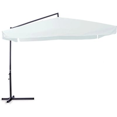 Biacchi Gianfranco O850007 Paraguas de patio cuadrado blanco Biacchi Gianfranco O850007 Paraguas de patio cuadrado blanco